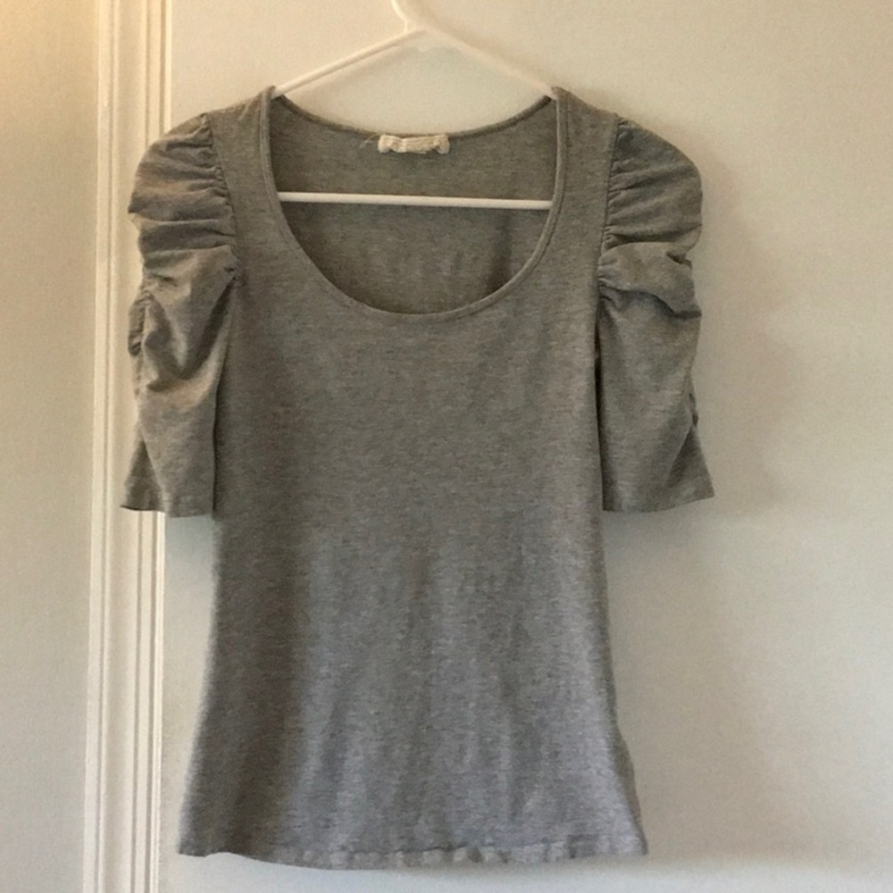 Vintage forever, 21 3/4 scoopneck T-shirt with puffy sleeves